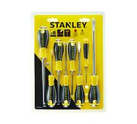 STANLEY - Juego de 8 destornilladores