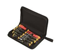 Stanley Juego de destornilladores mixtos en cartera, 10 piezas,