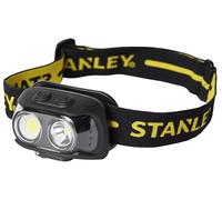 STANLEY Linterna frontal recargable de 650 lúmenes, el control del sensor de onda permite que la luz se encienda o apague moviendo la mano directamente delante de la luz