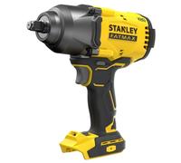 Stanley - Llave de Impacto BRUSHLESS V20 Li-ION 18V 1/2" 949Nm, velocidad 0-400/1.200/2.000 RPM, impactos 0-2.600 ipm. Sin cargador/batería para profesionales y bricolaje, ideal para bricolaje fiable