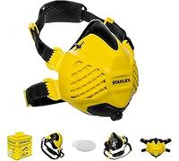 STANLEY Mascarilla antipolvo reutilizable P3 con tecnología Face-Fit-Check y filtro integrado de 99,99% P3, talla S/M