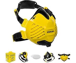 Stanley Mascarilla antipolvo reutilizable P3 con tecnología Face-Fit-Check y filtro integrado de 99,99% P3, talla S/M