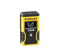 STANLEY Medidor Láser de Bolsillo TML40, rango hasta 12m, carga USB, batería de litio interna, pantalla de visibilidad, precisión +/-6mm@10m, diseño compacto, STHT77666-0