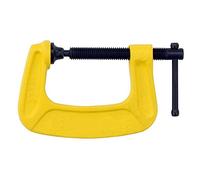 Stanley Mordaza Maxsteel cuerpo “C” 75mm 0-83-033, Negro, Amarillo