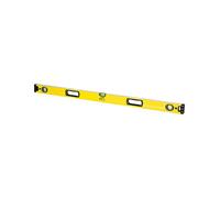 Stanley Nivel tubular FatMax II 90 cm – Aluminio reforzado, 3 burbujas, ±0,5 mm/m, 1-43-536