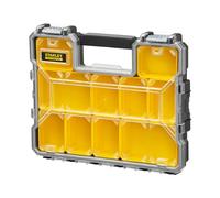 Stanley Organizador Impermeable FatMax 1-97-517, Negro/Transparente/Amarillo