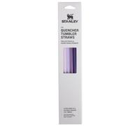 Stanley Pajitas reutilizables Quencher | Paquete de 4 pajitas reutilizables sin BPA para beber de forma limpia | Perfectas para vasos Stanley de 30 onzas | Morado