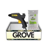 Stanley - Paquete de pistola de pegamento caliente de 80 W con mini barras de pegamento, ajustes de calor alto y bajo para manualidades, reparaciones y proyectos ligeros en múltiples superficies