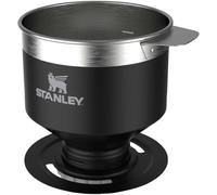 Stanley Perfect Brew Pour Over Filtro Cafe - 1 a 6 Tazas - Filtro de Café Reutilizable - Mini Cafetera Portátil - Sin BPA - Cafetera de Goteo de Acero Inoxidable - Matte Black