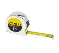 Stanley Powerlock Clásico Bolsillo Cinta 5m (Ancho 19mm) (Metric Solo) STA033552