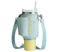 Stanley Quencher All Day - Bolsa cruzada con bolsillo para teléfono móvil, funda para tarjetas y correa desmontable, sin BPA, color niebla