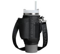 Stanley Quencher - Bolsa cruzada para llevar todo el día para vaso de 30 onzas con asa, bolsillo para teléfono, funda para tarjetas y correa desmontable, bolsa de transporte para botella de agua, sin