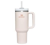 STANLEY Quencher H2.0 FlowState Tumbler 0.89L - Termo Conserva el Frío 9 Horas - Helada Durante 40 Horas - Botella Agua Acero Inoxidable - Taza Termica - Vaso Termico Sin BPA - Rose Petal Motion
