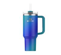 Stanley Quencher H2.0 FlowState Tumbler 1.2L - Termo Conserva el Frío 11 Horas - Helada Durante 48 Horas - Botella Agua Acero Inoxidable - Taza Termica - Vaso Termico Sin BPA - Sea Glass Aura