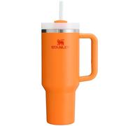 STANLEY Quencher H2.0 FlowState - Vaso aislado al vacío de acero inoxidable con tapa y cañita para agua, té helado, café, batidos y más, Amarillo dorado, 1,2 litros