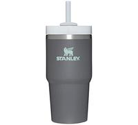 STANLEY Quencher H2.0 FlowState - Vaso aislado al vacío de acero inoxidable con tapa y popote para agua, té helado o café, batidos y más