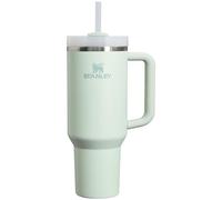 STANLEY Quencher H2.0 FlowState - Vaso aislado al vacío de acero inoxidable con tapa y popote para agua, té helado o café, batidos y más, niebla, 40 onzas