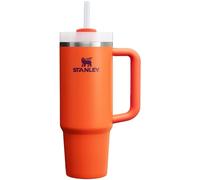 STANLEY Quencher H2.0 FlowState - Vaso aislado al vacío de acero inoxidable con tapa y popote para agua, té helado o café, batidos y más, ciruela tigre, 30 onzas, 10-12551-013