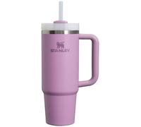 STANLEY Quencher H2.0 FlowState - Vaso aislado al vacío de acero inoxidable con tapa y popote para agua, té helado o café, batidos y más, lila, 30 onzas