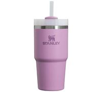 STANLEY Quencher H2.0 FlowState - Vaso aislado al vacío de acero inoxidable con tapa y popote para agua, té helado o café, batidos y más, lila, 20 onzas