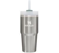 STANLEY Quencher H2.0 FlowState - Vaso aislado al vacío de acero inoxidable con tapa y popote para agua, té helado o café, batidos y más