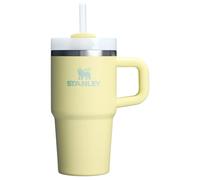 Stanley Quencher - Vaso H2.0 con asa y pajita, 591 ml, tapa Flowstate de 3 posiciones, soporte para vasos compatible para viajes, vaso de acero inoxidable aislado, sin BPA, pomelo