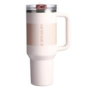 Stanley Quencher ProTour - Vaso con pajita con tapa hermética de 1200 ml - Paja y mango integrados - Vaso de viaje compatible con portavasos - Vaso de acero