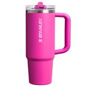 STANLEY Quencher ProTour - Vaso con popote abatible con tapa a prueba de fugas, 30 onzas, popote y asa integrados, compatible con portavasos para viajes, vaso de acero inoxidable aislado, sin BPA