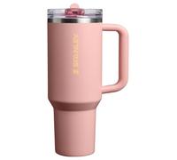 STANLEY Quencher ProTour - Vaso con popote abatible con tapa a prueba de fugas, 40 onzas, popote y asa integrados, compatible con portavasos para viajes, vaso de acero inoxidable aislado, sin BPA