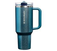 STANLEY Quencher ProTour - Vaso con popote abatible con tapa a prueba de fugas, 40 onzas, popote y asa integrados, compatible con portavasos para viajes, taza de acero inoxidable aislada, sin BPA