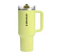 Stanley Quencher ProTour - Vaso con popote abatible con tapa a prueba de fugas, 40 onzas, popote y asa integrados, soporte para vasos compatible para viajes, vaso de acero inoxidable aislado, sin BPA