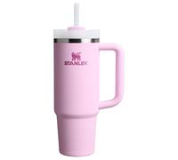 Stanley Quencher H2.0 - Vaso con mango y popote de 30 oz | Tapa giratoria de 3 vías | Compatible con portavasos para viajes | Taza de acero inoxidable aislante | Sin BPA | Flor de cerezo