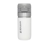 Stanley Quick Flip Botella Agua Acero Inoxidable 0.47L - Cantimplora Mantiene Frío 7 Horas - Anti-Fugas - Water Bottle Sin BPA - Compatible con Portavasos - Apta Para Lavavajillas - Polar