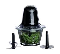 Stanley Rogers Batidora de vaso y multipicadora, 500 W con recipiente de cristal de 1 L, sistema de 4 cuchillas y accesorio de mezcla, 2 velocidades