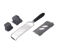 Stanley Rogers Rallador de verduras premium, amplia superficie de corte para un cepillado óptimo de verduras y más. Cuchillas de acero inoxidable de alta calidad ideales para cortar verduras como