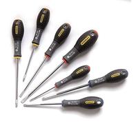 Stanley - FatMax Destornilladores - Juego 7 Piezas Plana ozidrivee hillips 0-65-438, Set, Más Colores