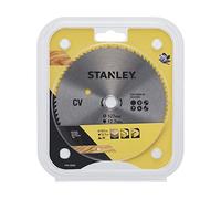 STANLEY STA10000-XJ - Hoja cromada ø 127x12.7 mm. 80 dientes. Corte fino y a contra veta de madera blanda y contrachapado.