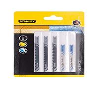 STANLEY STA27040-XJ - 5 hojas para cortes en madera y metal