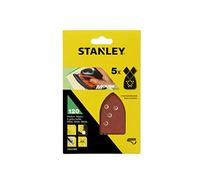 STANLEY STA31009-XJ - 5 Hojas de lija Grano 120