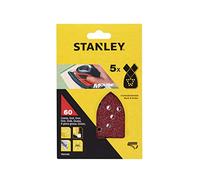 STANLEY STA31039-XJ - 5 Hojas de lija Grano 60
