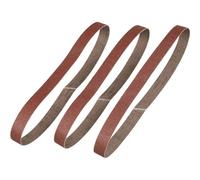 STANLEY STA33381-XJ - 3 Cintas para lima eléctrica 13 x 451mm. Grano 60. Para mampostería, azulejos, cerámica. Larga Duración.