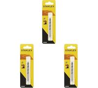 STANLEY STA52006-QZ - Broca de acero al cromo-vanadio para madera con punta centradora ø 4.0 mm. (Paquete de 3)