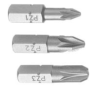 STANLEY STA61043-XJ - 3 puntas Pozidriv Pz1, Pz2 y Pz3 25mm