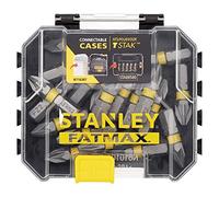 STANLEY STA88568-XJ - Caja de almacenamiento de 20 puntas sueltas de impacto Pz2 STANLEY® FATMAX®, de 25 mm