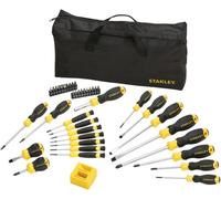 Stanley STHT0-62113 43-Piece Chrome-Plated Steel Soft-Grip Screwdriver Set