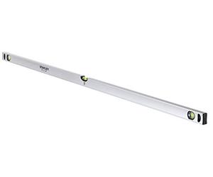 Stanley STHT1-43115 - Nivel Tubular Classic magnético 150cm, Ergonómico, Cabos redondeados, Fácil lectura