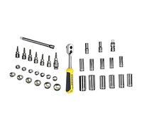 STANLEY STMT1-74174 - 36 piezas de mecánica métrica 3/8”