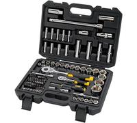 Stanley STMT17379-1 Juego de llaves de vaso 1/4" y 1/2" 96 piezas