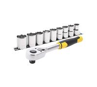 STANLEY STMT82671-0 - Juego de trinquete 1/2" 72 dientes