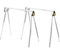 STANLEY STST81337-1 Par De Caballetes De Metal Gris 85,5x73,6x42,4 Cm